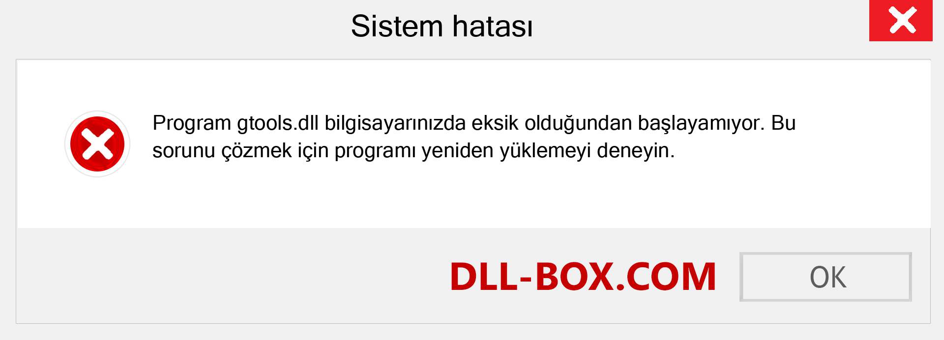 gtools.dll dosyası eksik mi? Windows 7, 8, 10 için İndirin - Windows'ta gtools dll Eksik Hatasını Düzeltin, fotoğraflar, resimler